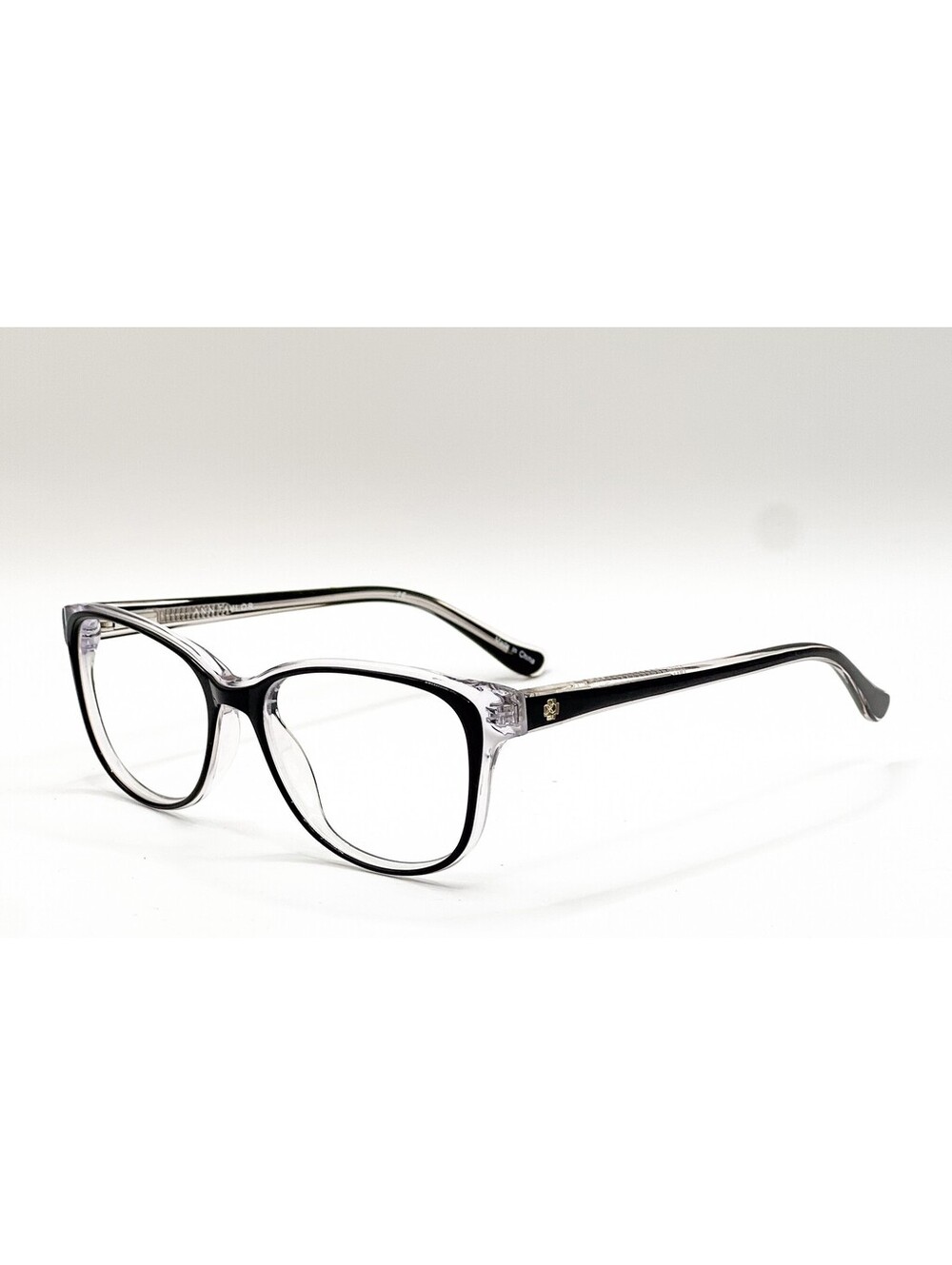 Ann Taylor AT321 C01 Black Rectangle Authentic Eyeglass Frames 52-16-135